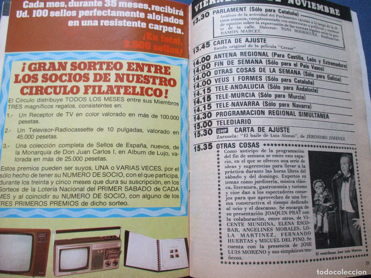 Coleccionismo de revista Teleprograma: TP TELEPROGRAMA N.&ordm; 867 - 1982 - Foto 4