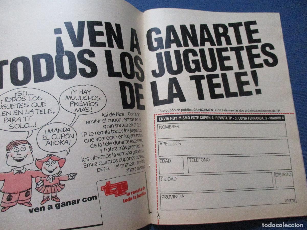 Coleccionismo de revista Teleprograma: TP TELEPROGRAMA N.&ordm; 870 - 1982 - Foto 4