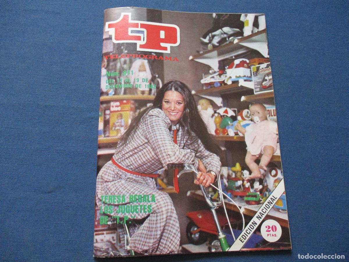 Coleccionismo de revista Teleprograma: TP TELEPROGRAMA N.&ordm; 871 - 1982 - Foto 1