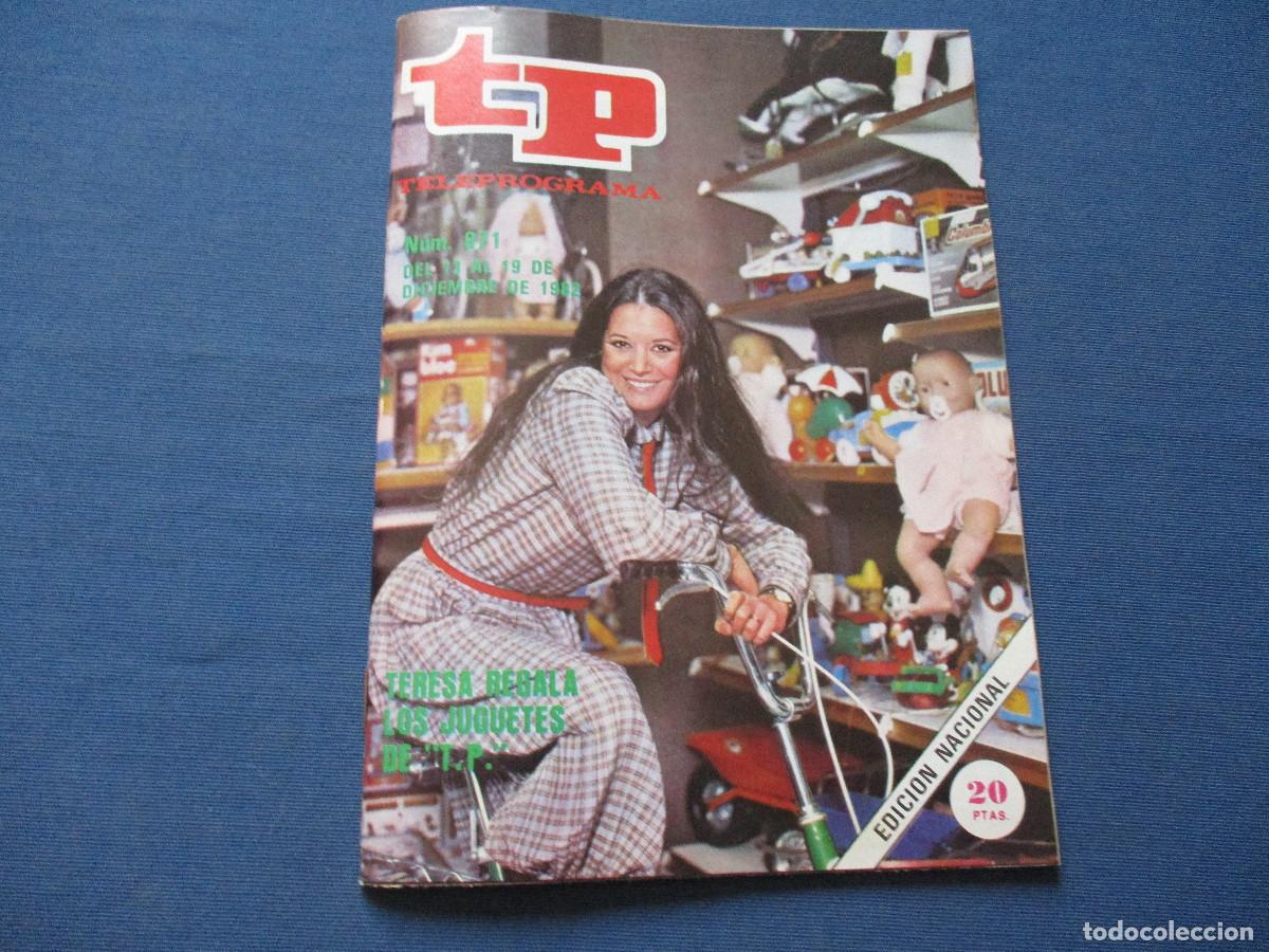 Coleccionismo de revista Teleprograma: TP TELEPROGRAMA N.&ordm; 871 - 1982 - Foto 2