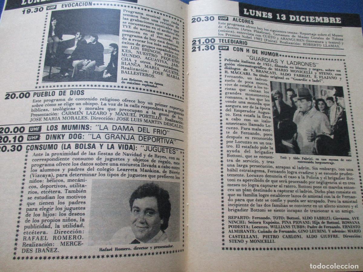 Coleccionismo de revista Teleprograma: TP TELEPROGRAMA N.&ordm; 871 - 1982 - Foto 3