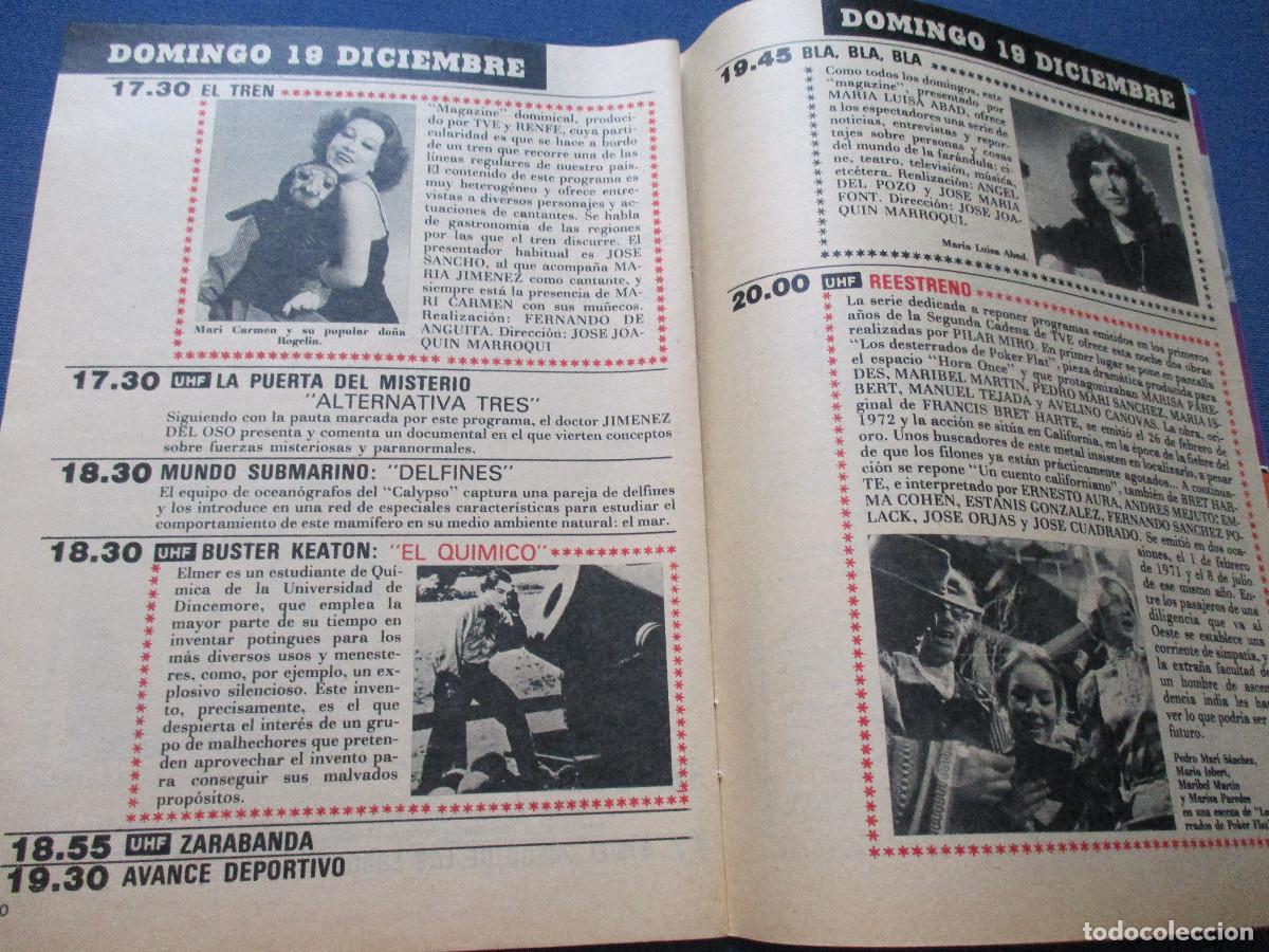 Coleccionismo de revista Teleprograma: TP TELEPROGRAMA N.&ordm; 871 - 1982 - Foto 4