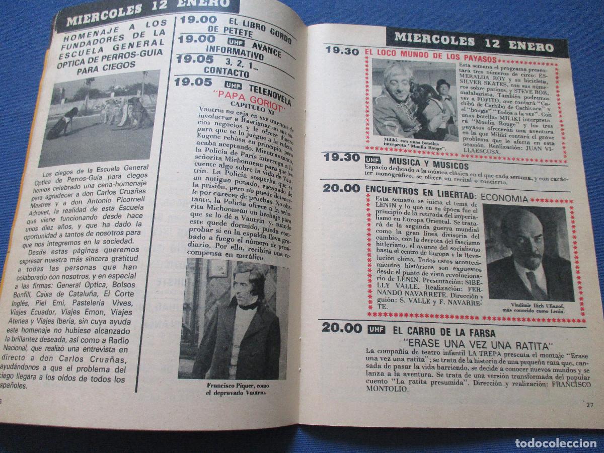 Coleccionismo de revista Teleprograma: TP TELEPROGRAMA N.&ordm; 875 - 1983 - Foto 3