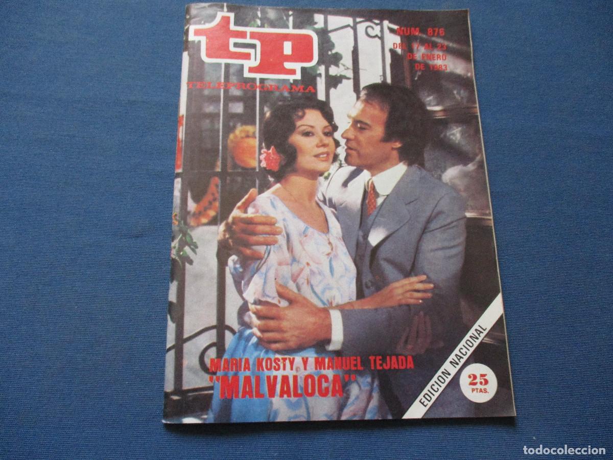 Coleccionismo de revista Teleprograma: TP TELEPROGRAMA N.&ordm; 876 - 1983 - Foto 1