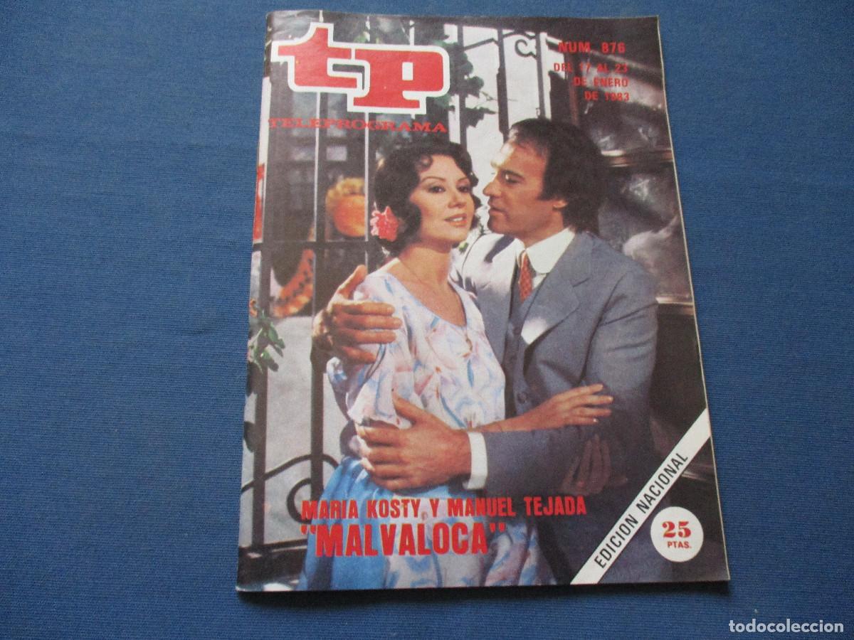 Coleccionismo de revista Teleprograma: TP TELEPROGRAMA N.&ordm; 876 - 1983 - Foto 2