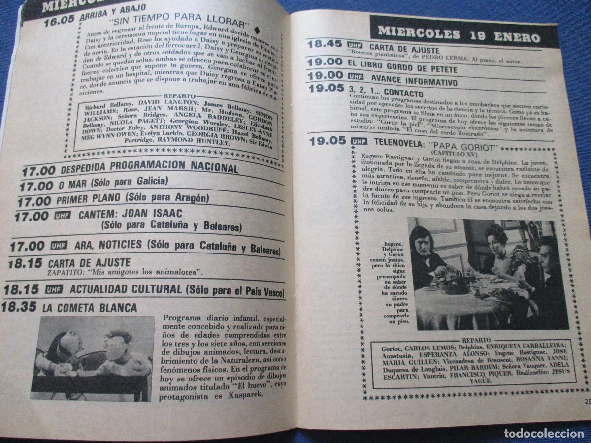 Coleccionismo de revista Teleprograma: TP TELEPROGRAMA N.&ordm; 876 - 1983 - Foto 3