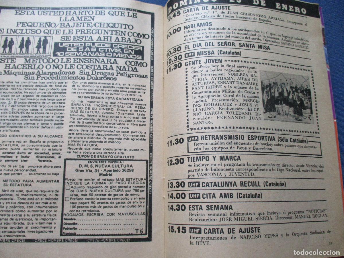 Coleccionismo de revista Teleprograma: TP TELEPROGRAMA N.&ordm; 876 - 1983 - Foto 4