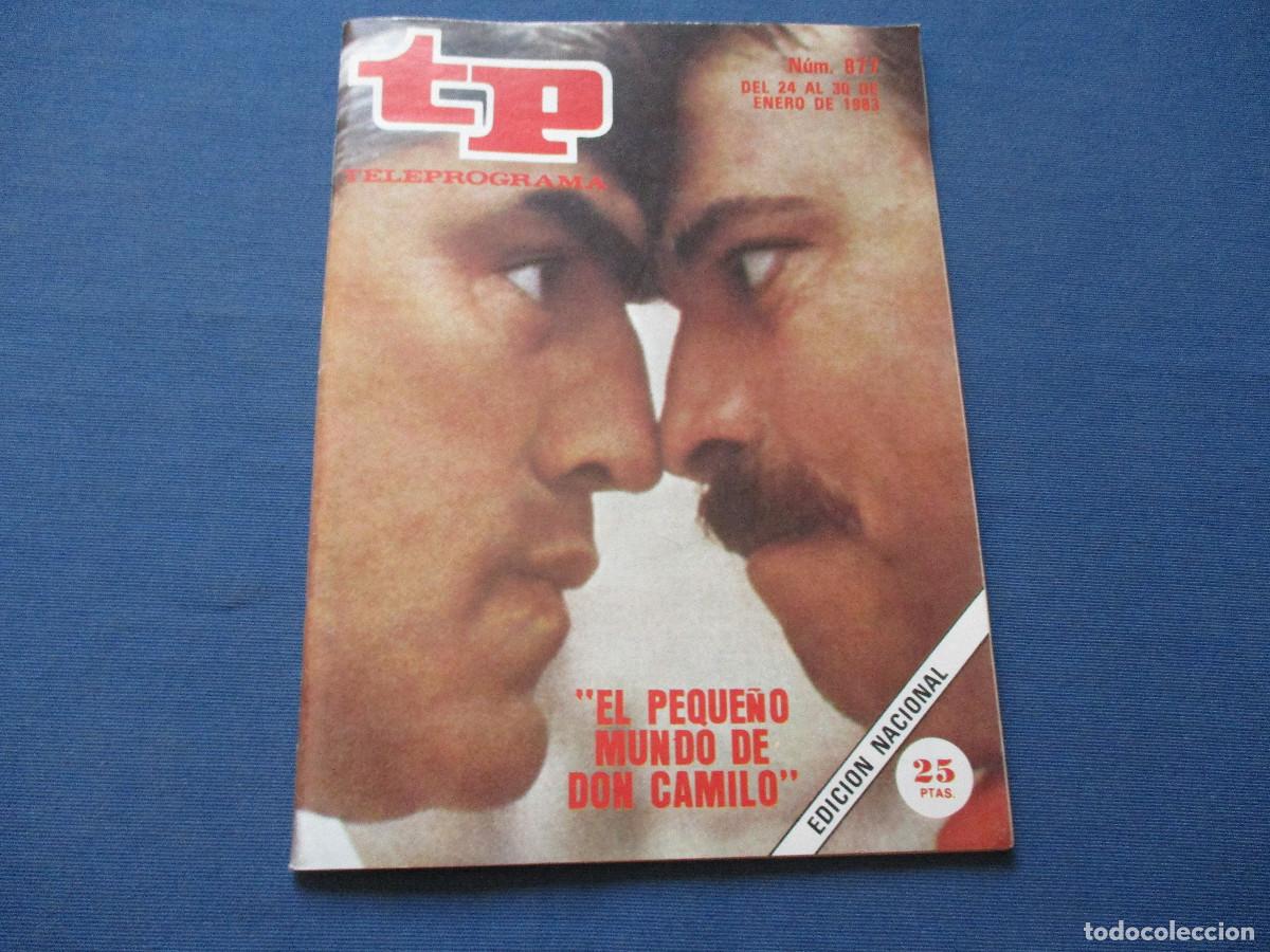Coleccionismo de revista Teleprograma: TP TELEPROGRAMA N.&ordm; 877 - 1983 - Foto 1
