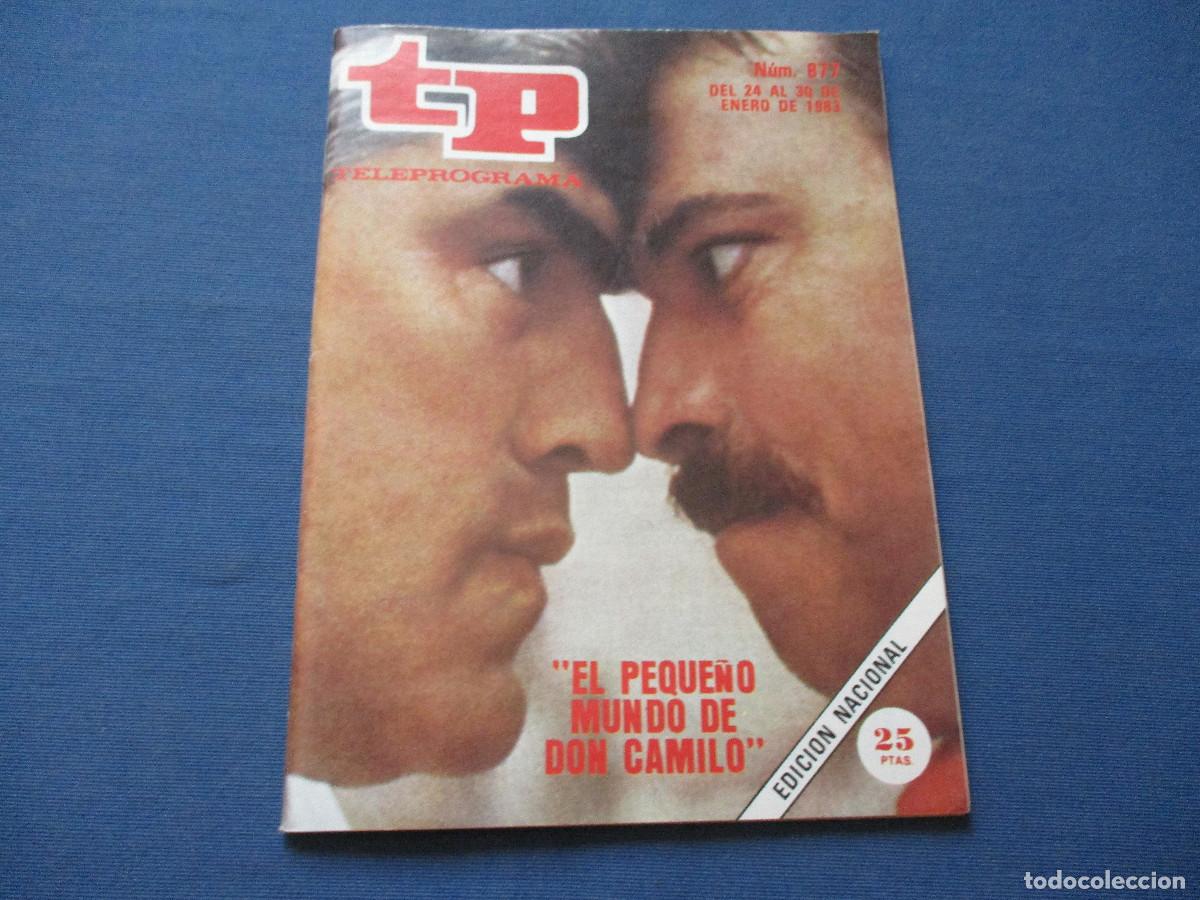 Coleccionismo de revista Teleprograma: TP TELEPROGRAMA N.&ordm; 877 - 1983 - Foto 2
