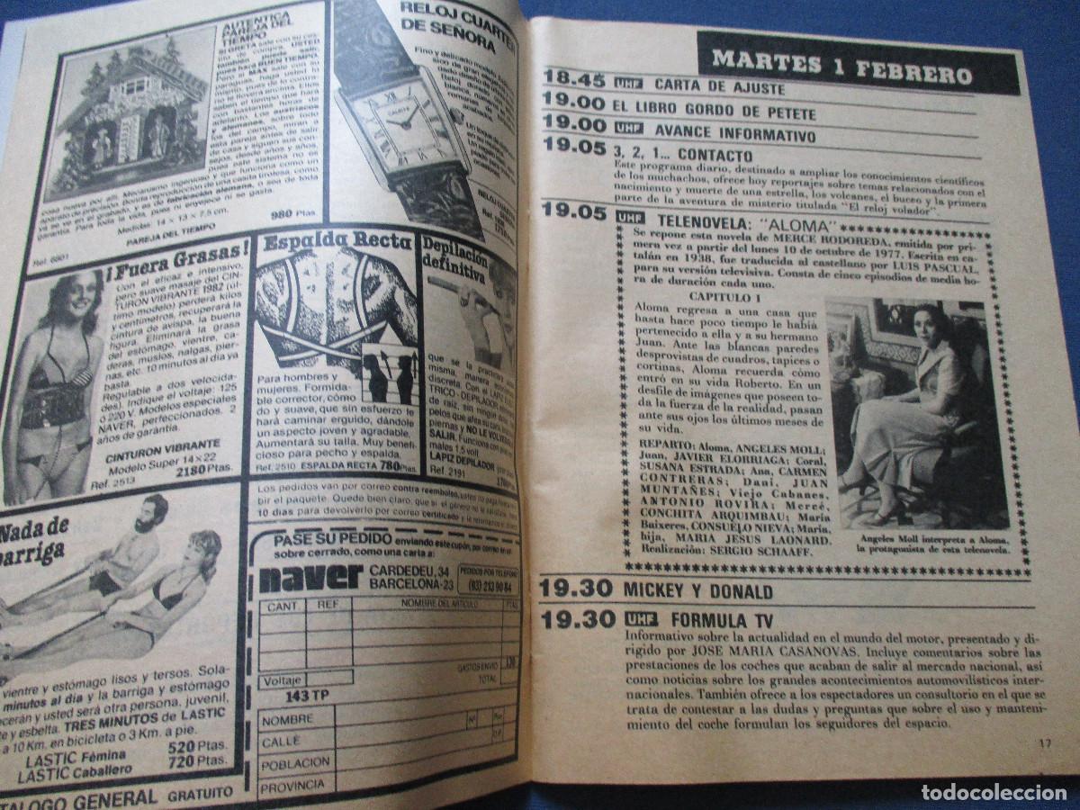 Coleccionismo de revista Teleprograma: TP TELEPROGRAMA N.&ordm; 878 - 1983 - Foto 3