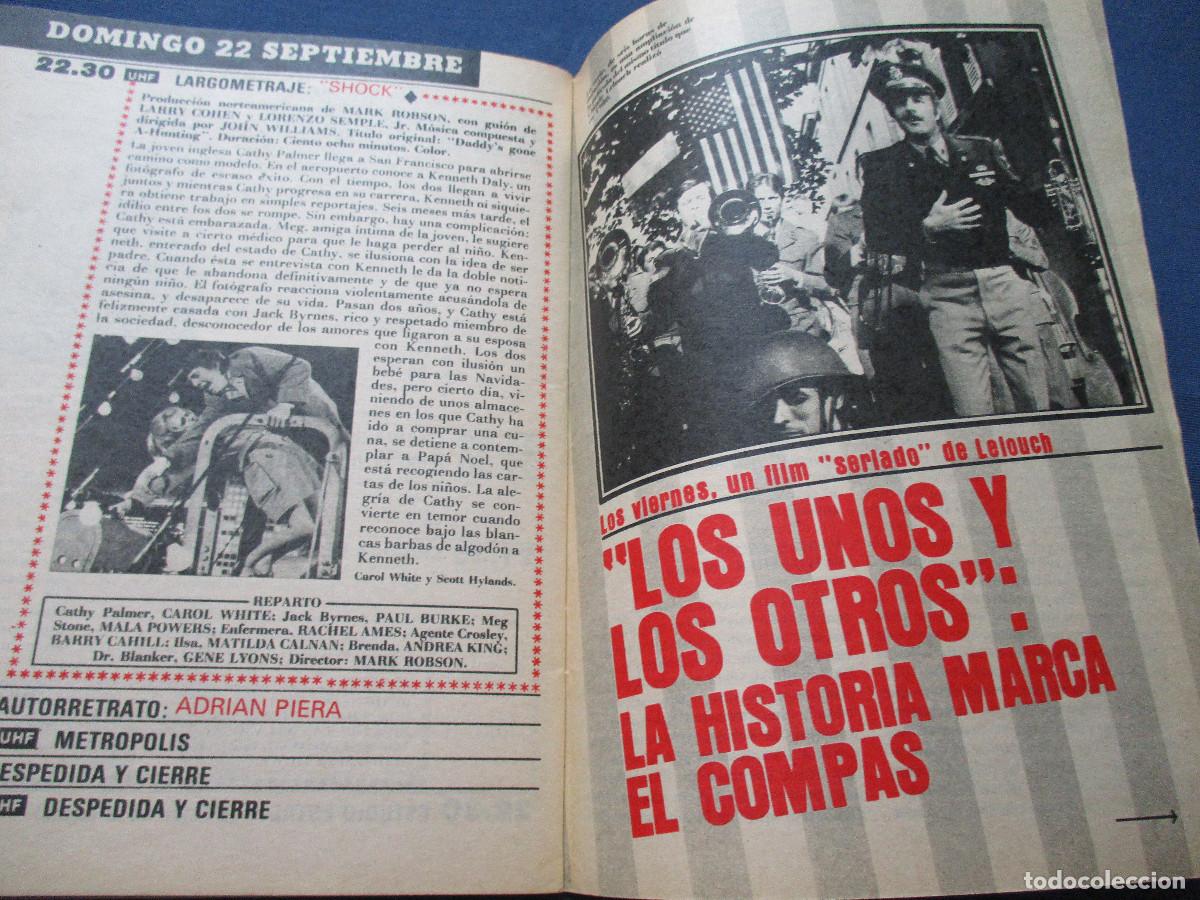 Coleccionismo de revista Teleprograma: TP TELEPROGRAMA N.&ordm; 1015 - 1985 - Foto 4