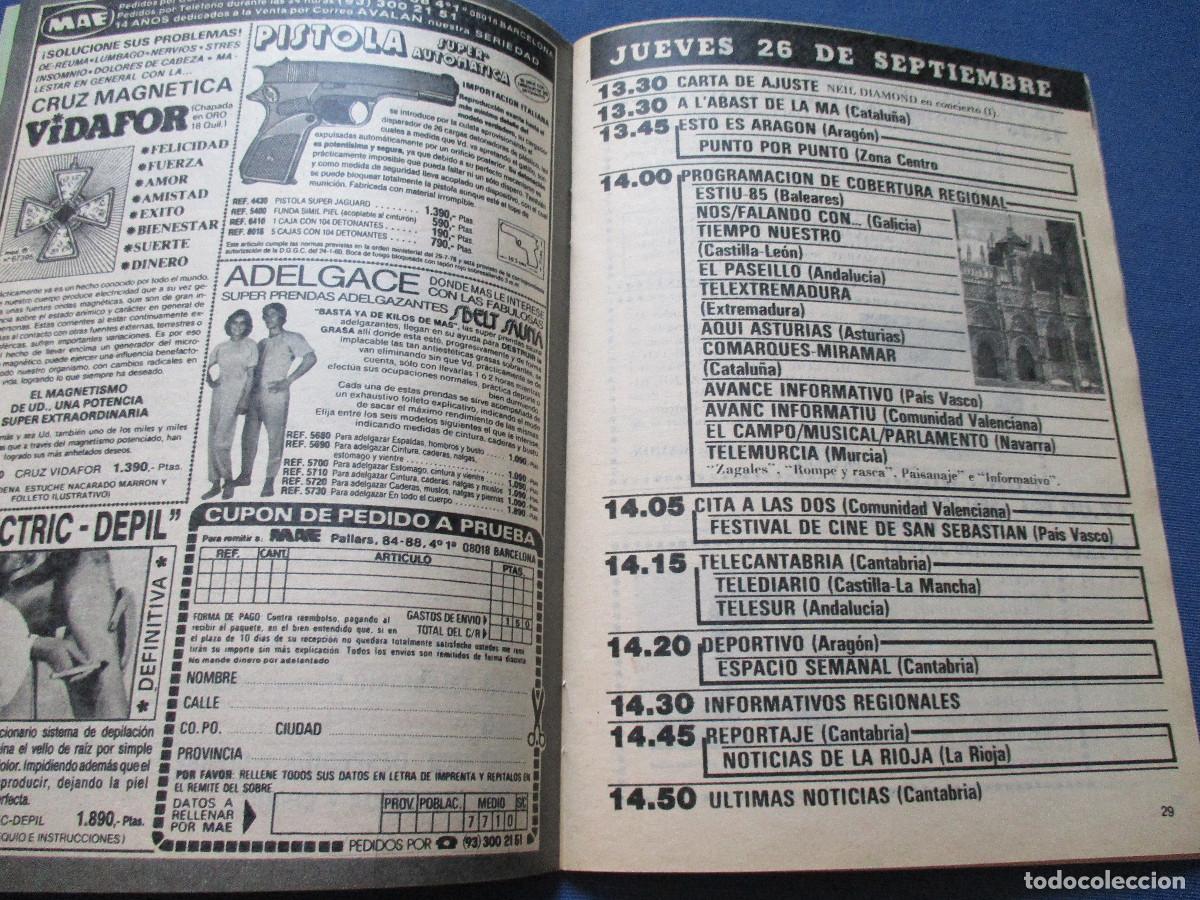 Coleccionismo de revista Teleprograma: TP TELEPROGRAMA N.&ordm; 1016 - 1985 - Foto 3