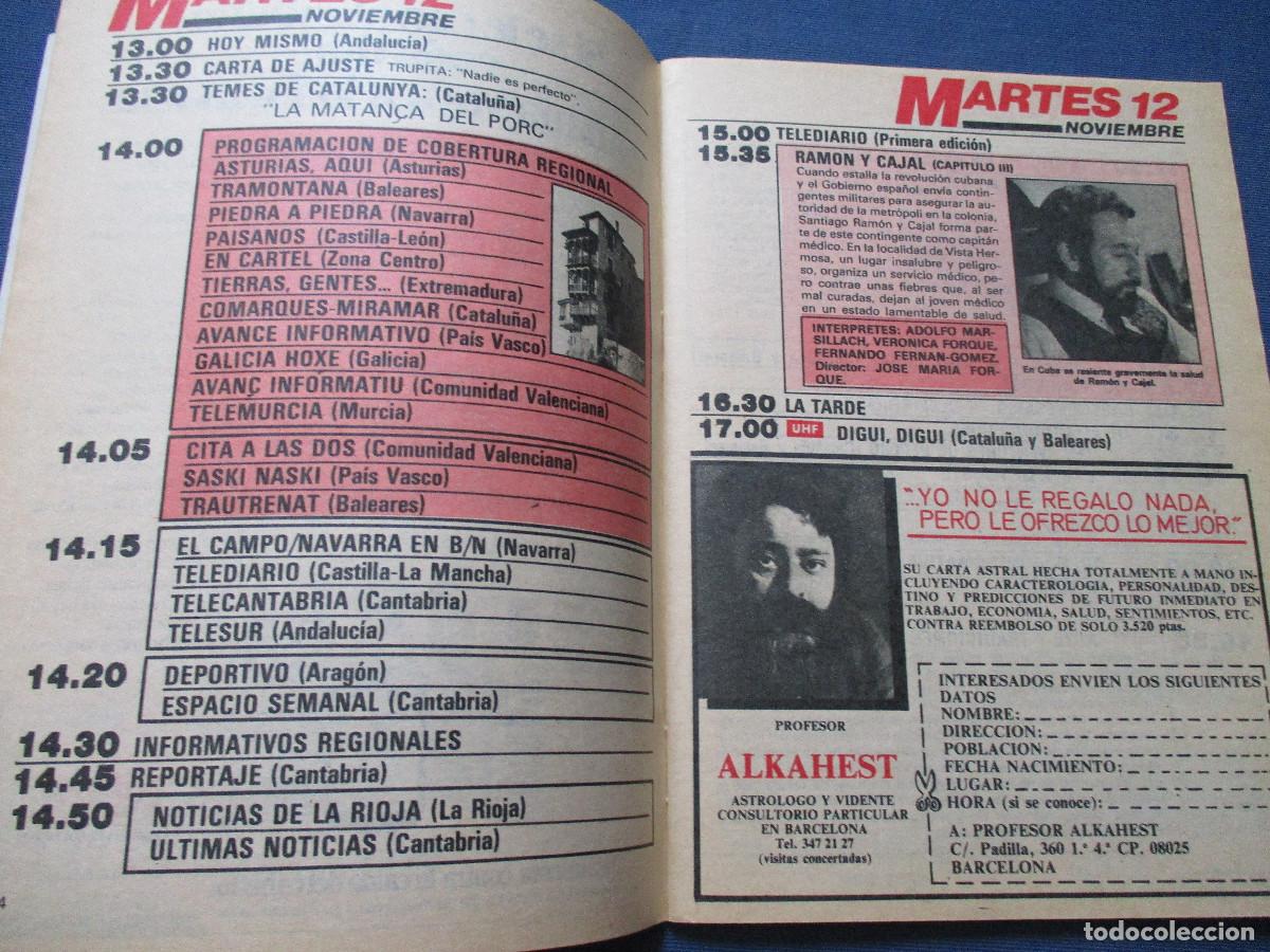 Coleccionismo de revista Teleprograma: TP TELEPROGRAMA N.&ordm; 1023 - 1985 - Foto 3