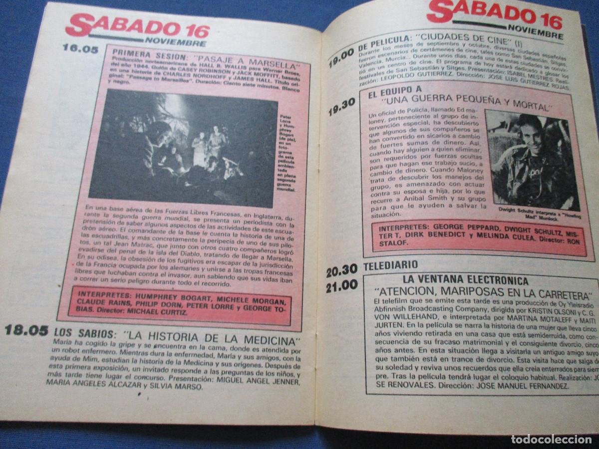 Coleccionismo de revista Teleprograma: TP TELEPROGRAMA N.&ordm; 1023 - 1985 - Foto 4