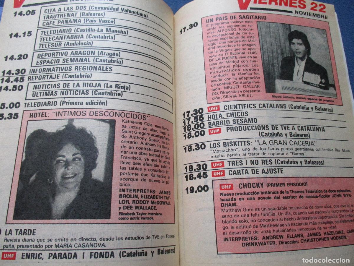 Coleccionismo de revista Teleprograma: TP TELEPROGRAMA N.&ordm; 1024 - 1985 - Foto 4