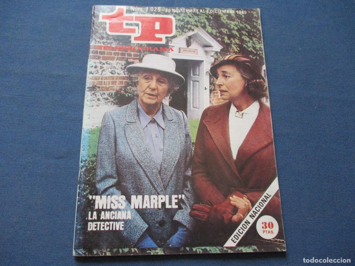 Coleccionismo de revista Teleprograma: TP TELEPROGRAMA N.&ordm; 1025 - 1985 - Foto 2