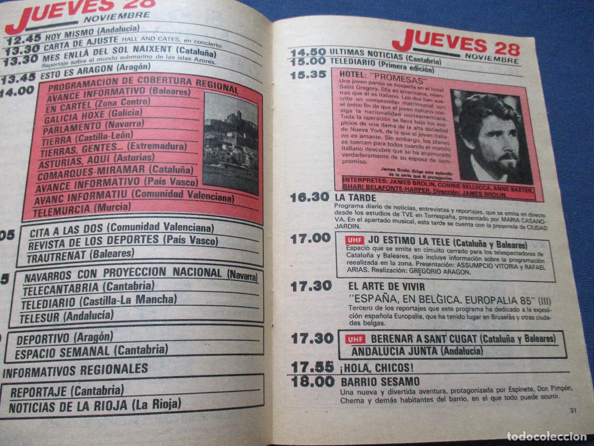 Coleccionismo de revista Teleprograma: TP TELEPROGRAMA N.&ordm; 1025 - 1985 - Foto 3