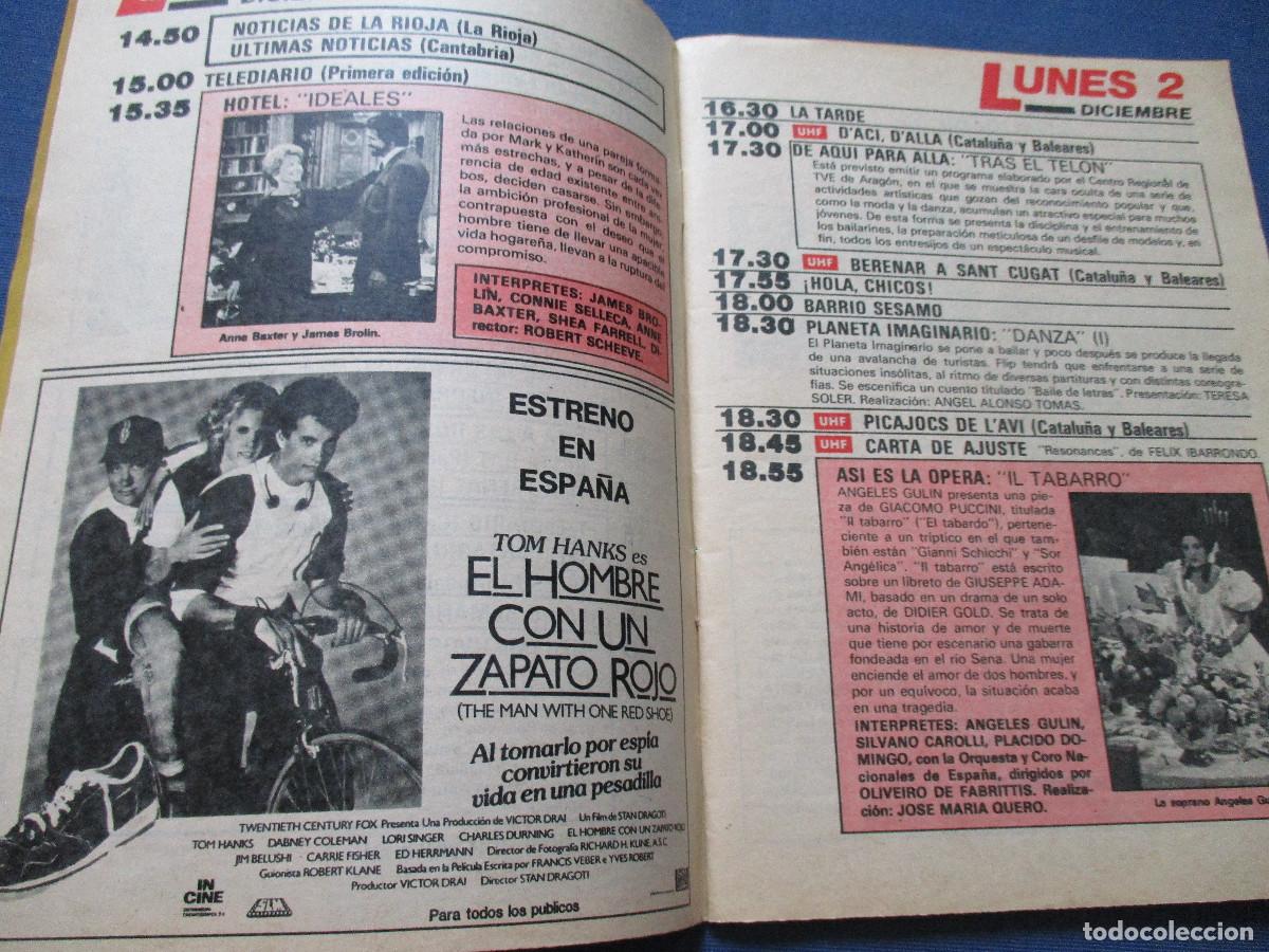 Coleccionismo de revista Teleprograma: TP TELEPROGRAMA N.&ordm; 1026 - 1985 - Foto 3