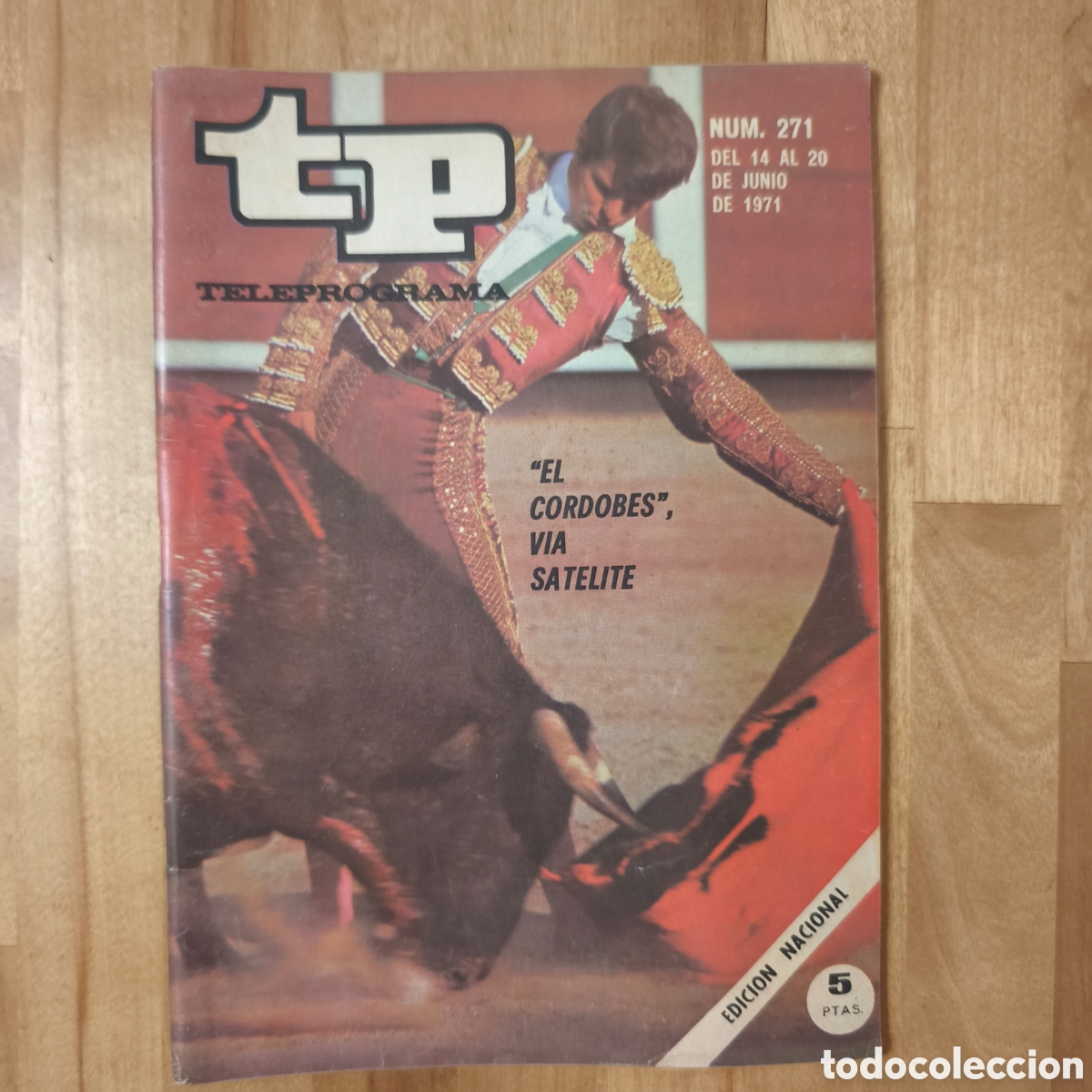 Coleccionismo de revista Teleprograma: Antiguo lote de 16 teleprograma TP desde 1969 a 1985 - Foto 6