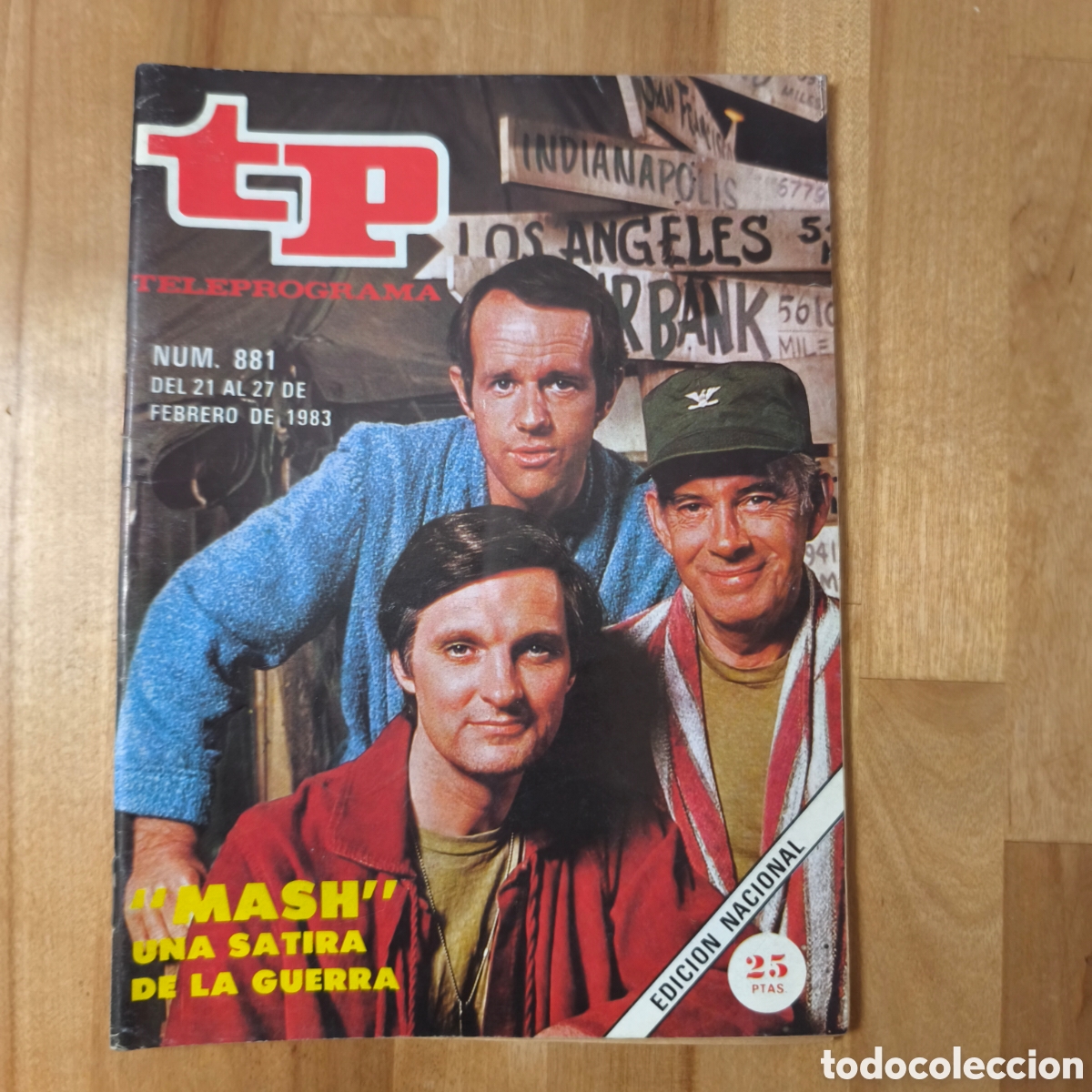 Coleccionismo de revista Teleprograma: Antiguo lote de 16 teleprograma TP desde 1969 a 1985 - Foto 14
