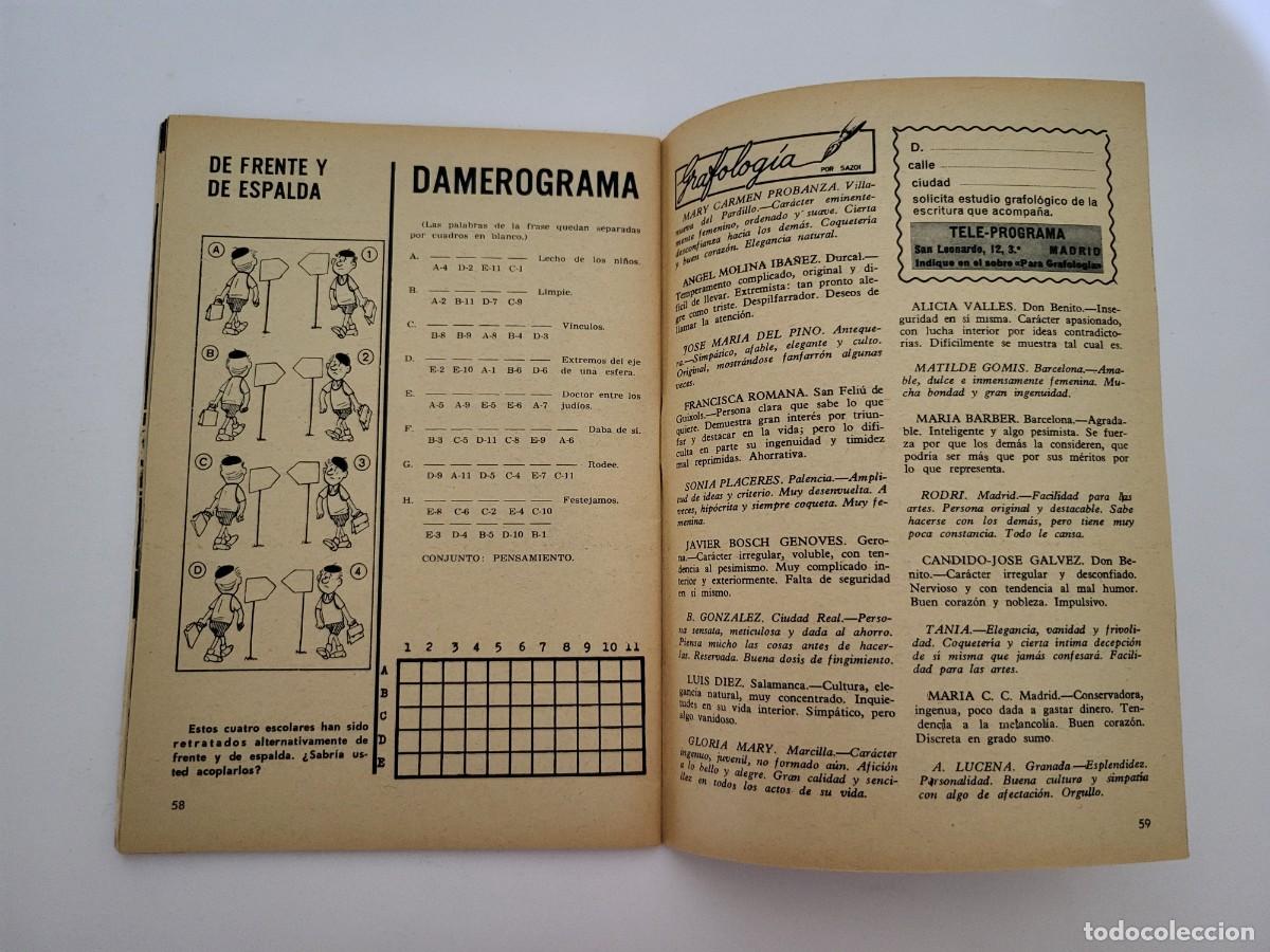 Coleccionismo de revista Teleprograma: TP. Teleprograma, N.&ordm; 18, Rod Taylor. Del 8 al 14 de agosto de 1966. - Foto 4