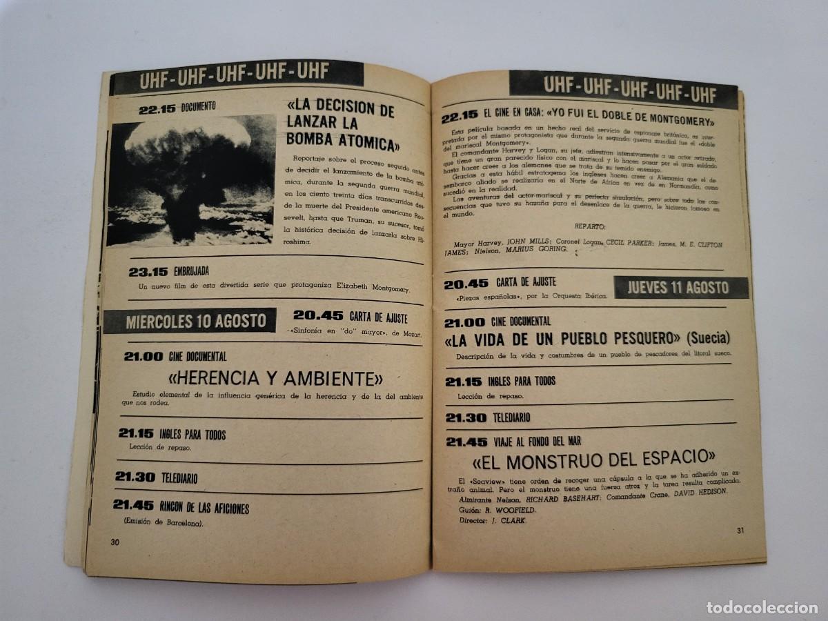Coleccionismo de revista Teleprograma: TP. Teleprograma, N.&ordm; 18, Rod Taylor. Del 8 al 14 de agosto de 1966. - Foto 7