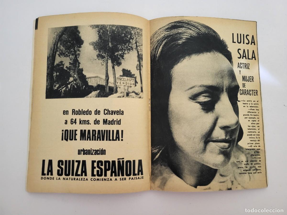 Coleccionismo de revista Teleprograma: TP. Teleprograma, N.&ordm; 50, Luisa Sala. Del 20 al 26 de marzo de 1967. - Foto 7