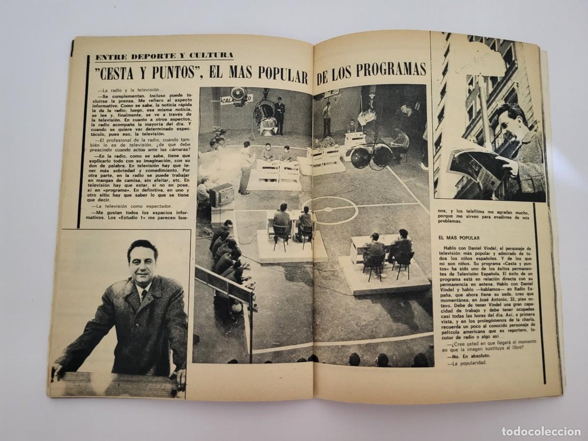 Coleccionismo de revista Teleprograma: TP. Teleprograma, N.&ordm; 92, Daniel Vindel. Del 8 al 14 de Enero de 1968. - Foto 7
