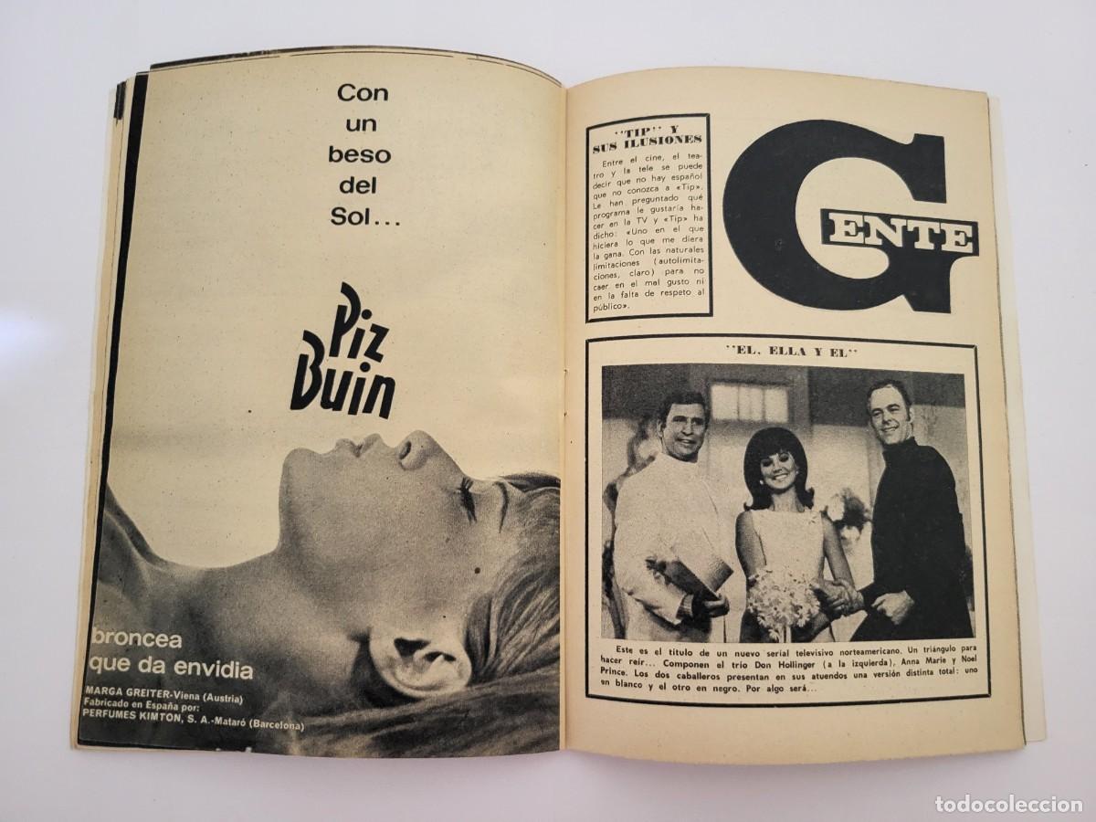 Coleccionismo de revista Teleprograma: TP. Teleprograma, N.&ordm; 116, Pilar Rubio. Del 24 al 30 de Junio de 1968. - Foto 7