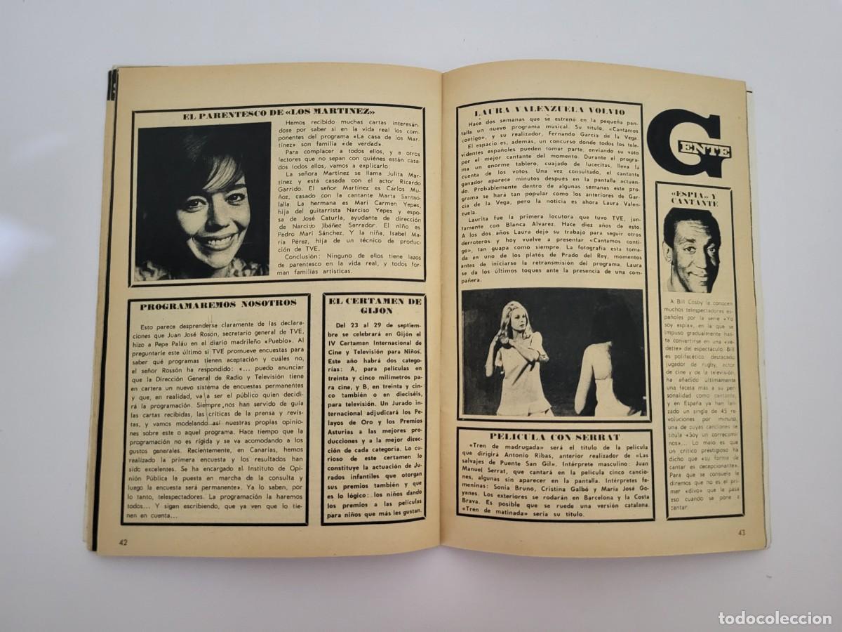Coleccionismo de revista Teleprograma: TP. Teleprograma, N.&ordm; 120, Dick Van Dyke. Del 22 al 28 de Julio de 1968. - Foto 7