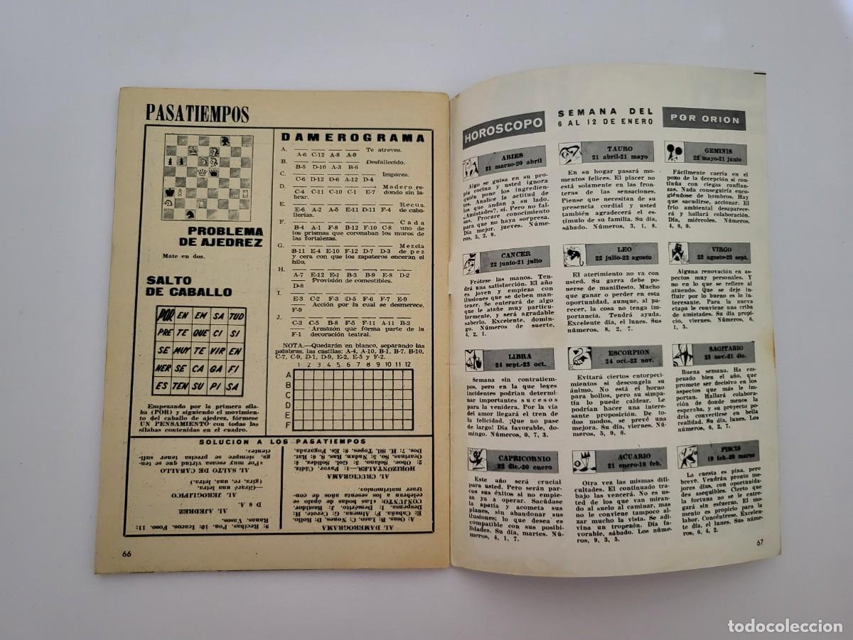 Coleccionismo de revista Teleprograma: TP. Teleprograma, N.&ordm; 144, David Hedison. Del 6 al 12 de Enero de 1969. - Foto 4