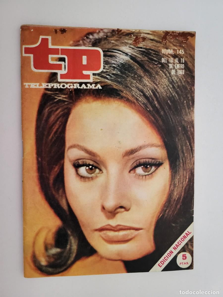 Coleccionismo de revista Teleprograma: TP. Teleprograma, N.&ordm; 145, Mama Sofia. Del 13 al 19 de Enero de 1969. - Foto 1