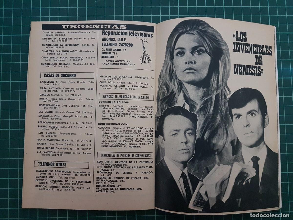 Coleccionismo de revista Teleprograma: TP. Teleprograma, N.&ordm; 154, Stuart Damon. Del 17 al 23 de Marzo de 1969. - Foto 3
