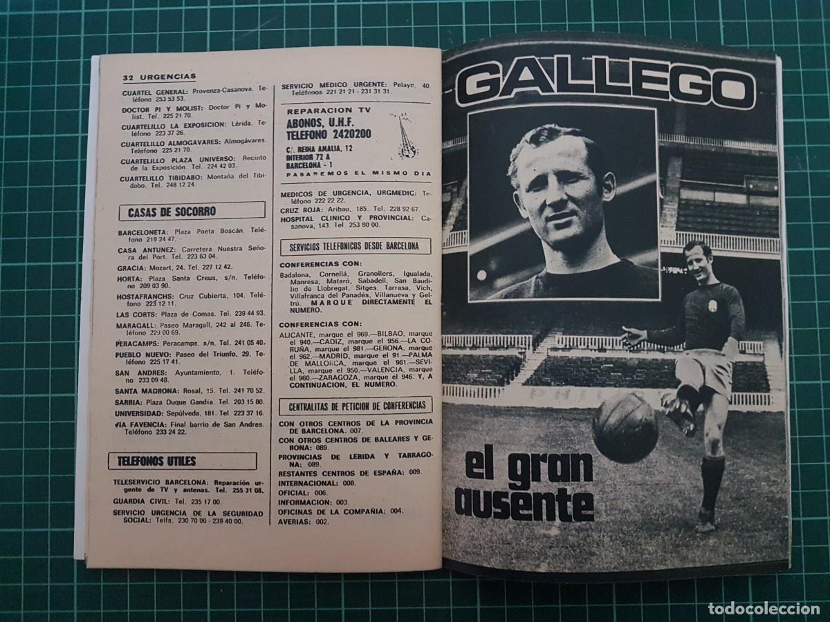 Coleccionismo de revista Teleprograma: TP. Teleprograma, N.&ordm; 159, Gallego. Del 21 al 27 de Abril de 1969. - Foto 3
