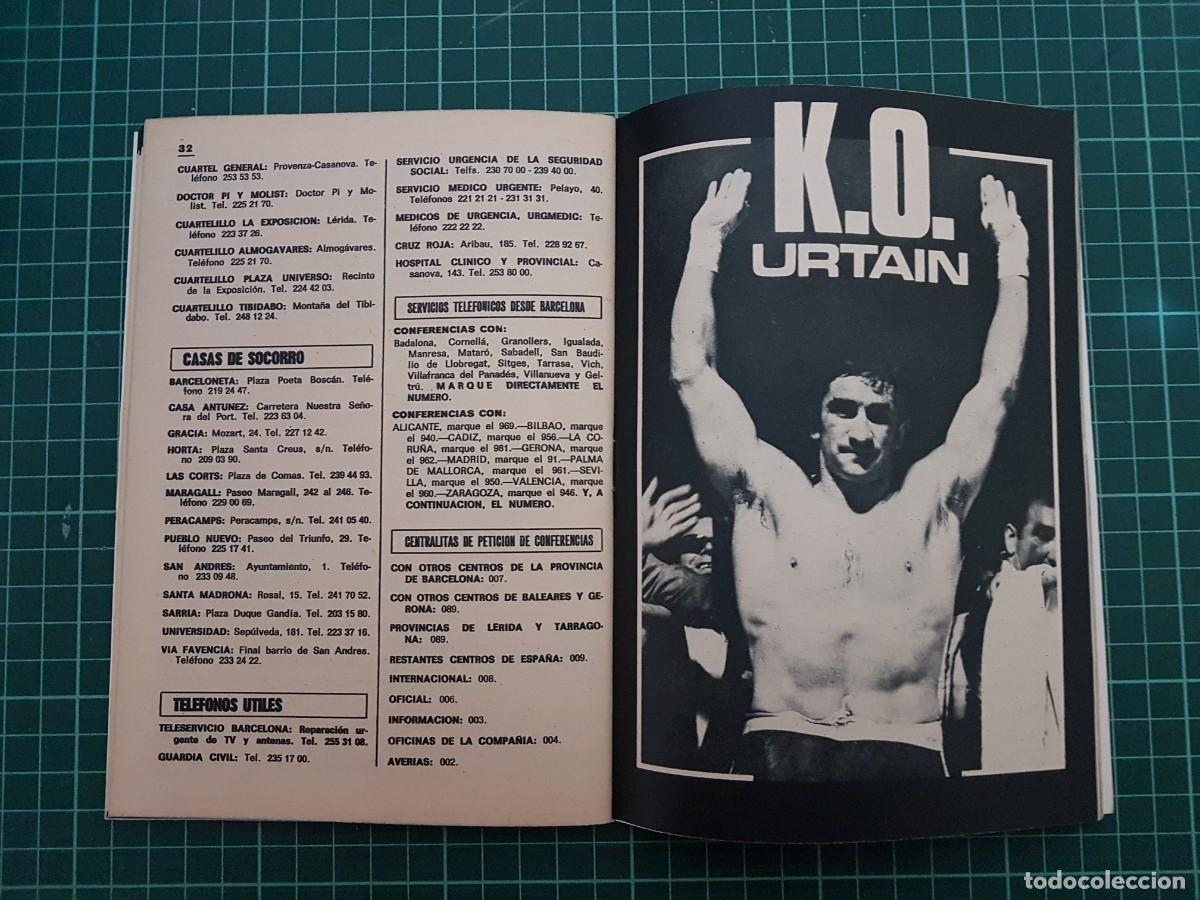 Coleccionismo de revista Teleprograma: TP. Teleprograma, N.&ordm; 168, Urtain. Del 23 al 29 de Junio de 1969. - Foto 3