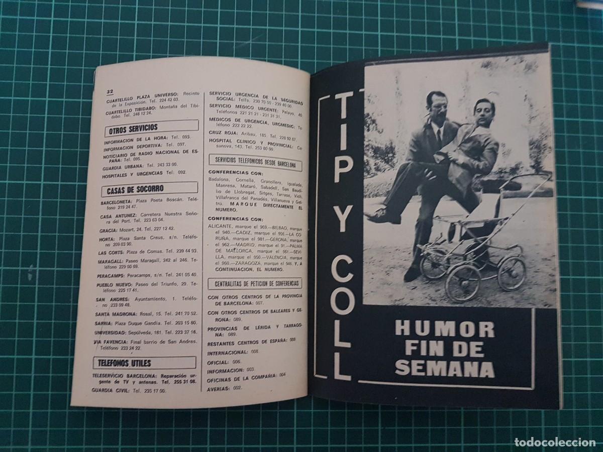 Coleccionismo de revista Teleprograma: TP. Teleprograma, N.&ordm; 193. Tip y Coll, del 15 al 21 de Diciembre de 1969. - Foto 3