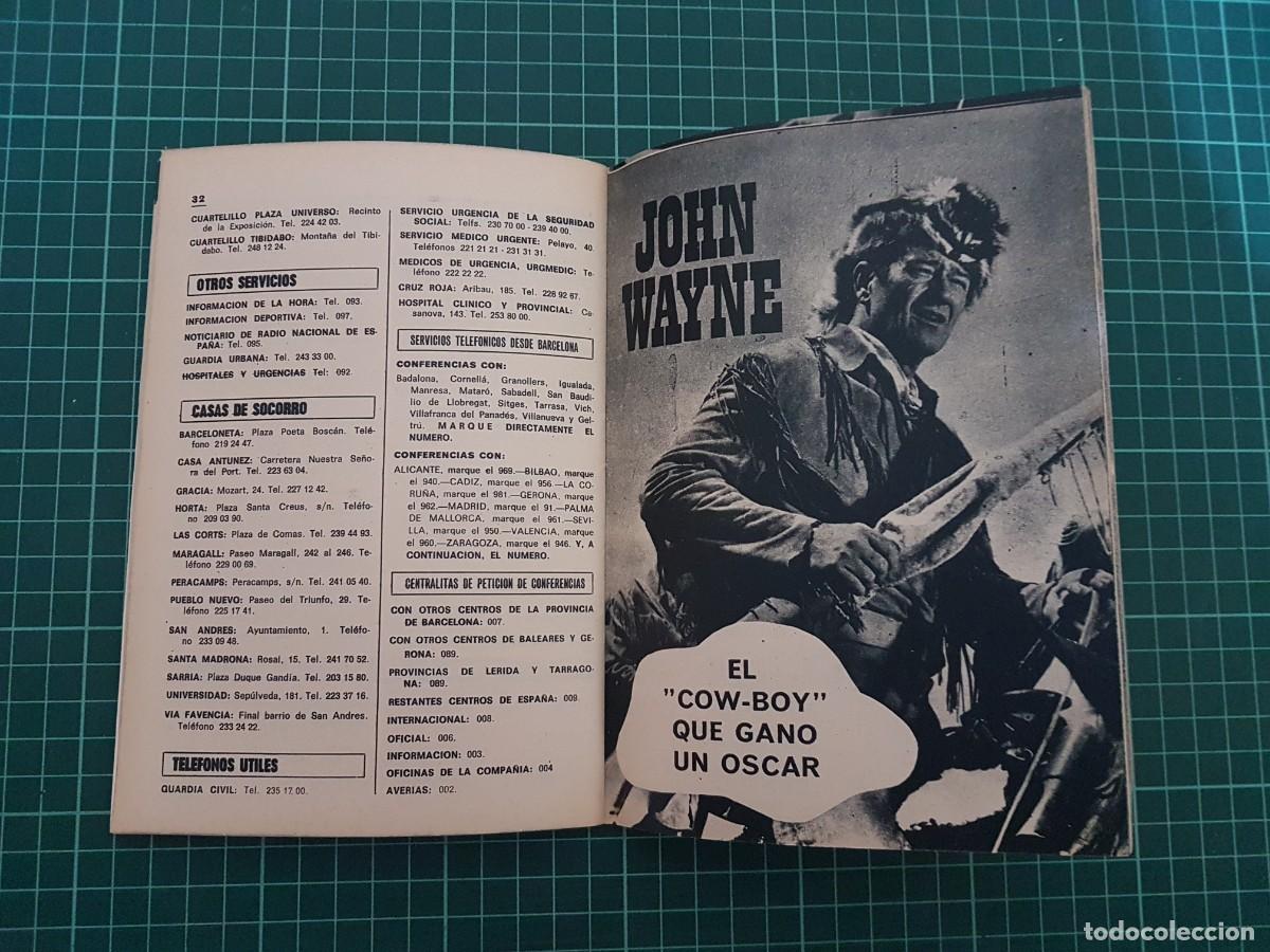 Coleccionismo de revista Teleprograma: TP. Teleprograma, N.&ordm; 212. John Wayne, del 27 de Abril al 3 de Mayo de 1970. - Foto 3