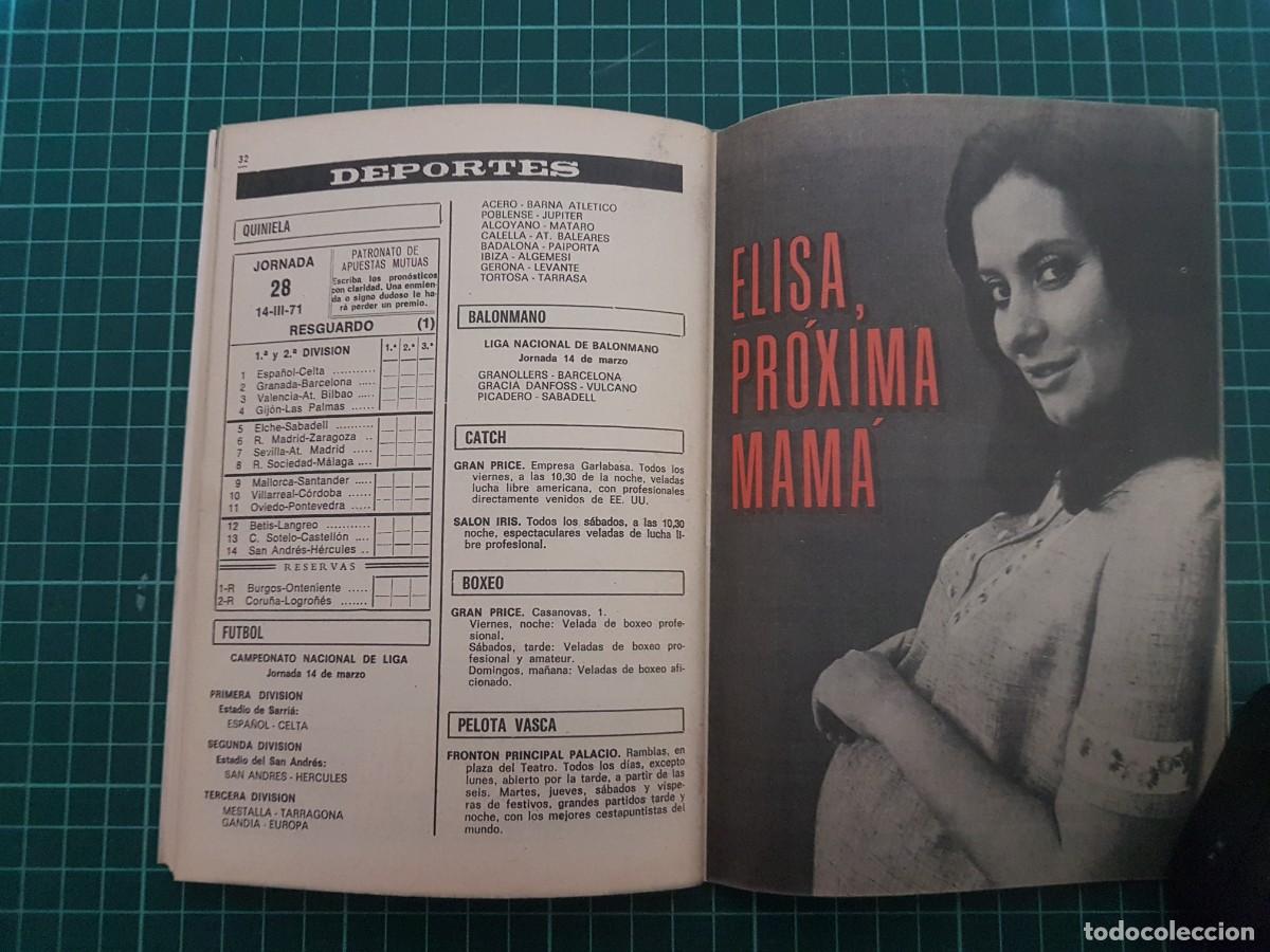 Coleccionismo de revista Teleprograma: TP. Teleprograma, N.&ordm; 257. Mam&aacute; Elisa Ram&iacute;rez, del 8 al 14 de Marzo de 1971. - Foto 3