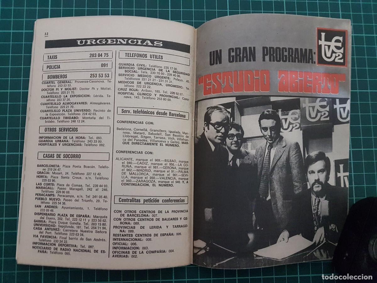 Coleccionismo de revista Teleprograma: TP. Teleprograma, N.&ordm; 262. I&ntilde;igo, del 12 al 18 de Abril de 1971. - Foto 3