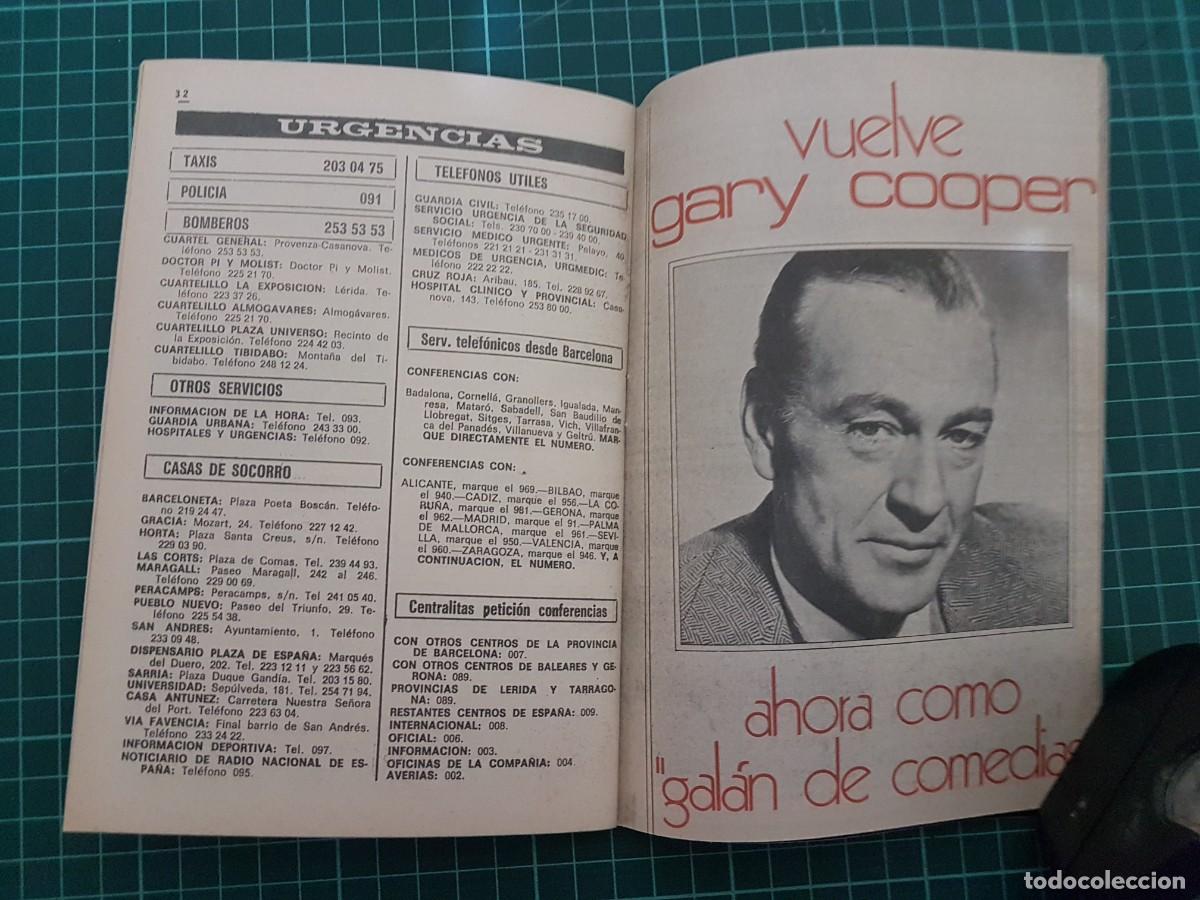 Coleccionismo de revista Teleprograma: TP. Teleprograma, N.&ordm; 265. Gary Cooper, del 3 al 5 Mayo de 1971. - Foto 3