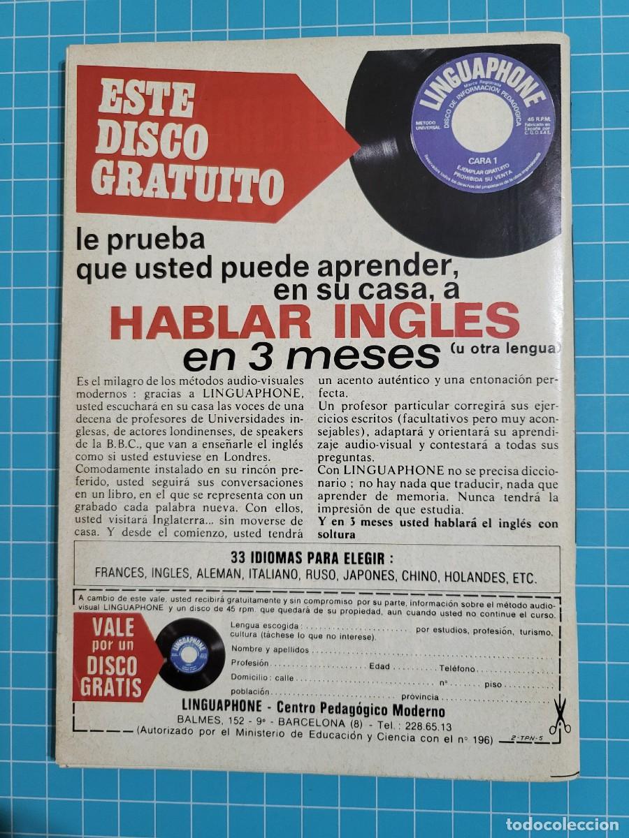 Coleccionismo de revista Teleprograma: TP. Teleprograma, N.&ordm; 357. &rdquo;Dick Van Dyke, del 5 al 11 Febrero al de 1973. - Foto 2