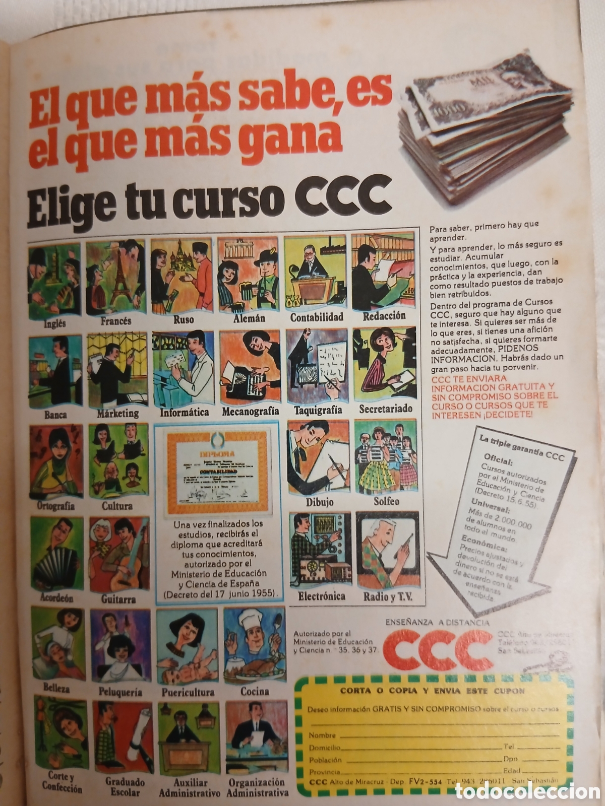 Coleccionismo de revista Teleprograma: TP 633 MANUEL GALIANA. A&Ntilde;O 1978 - Foto 2