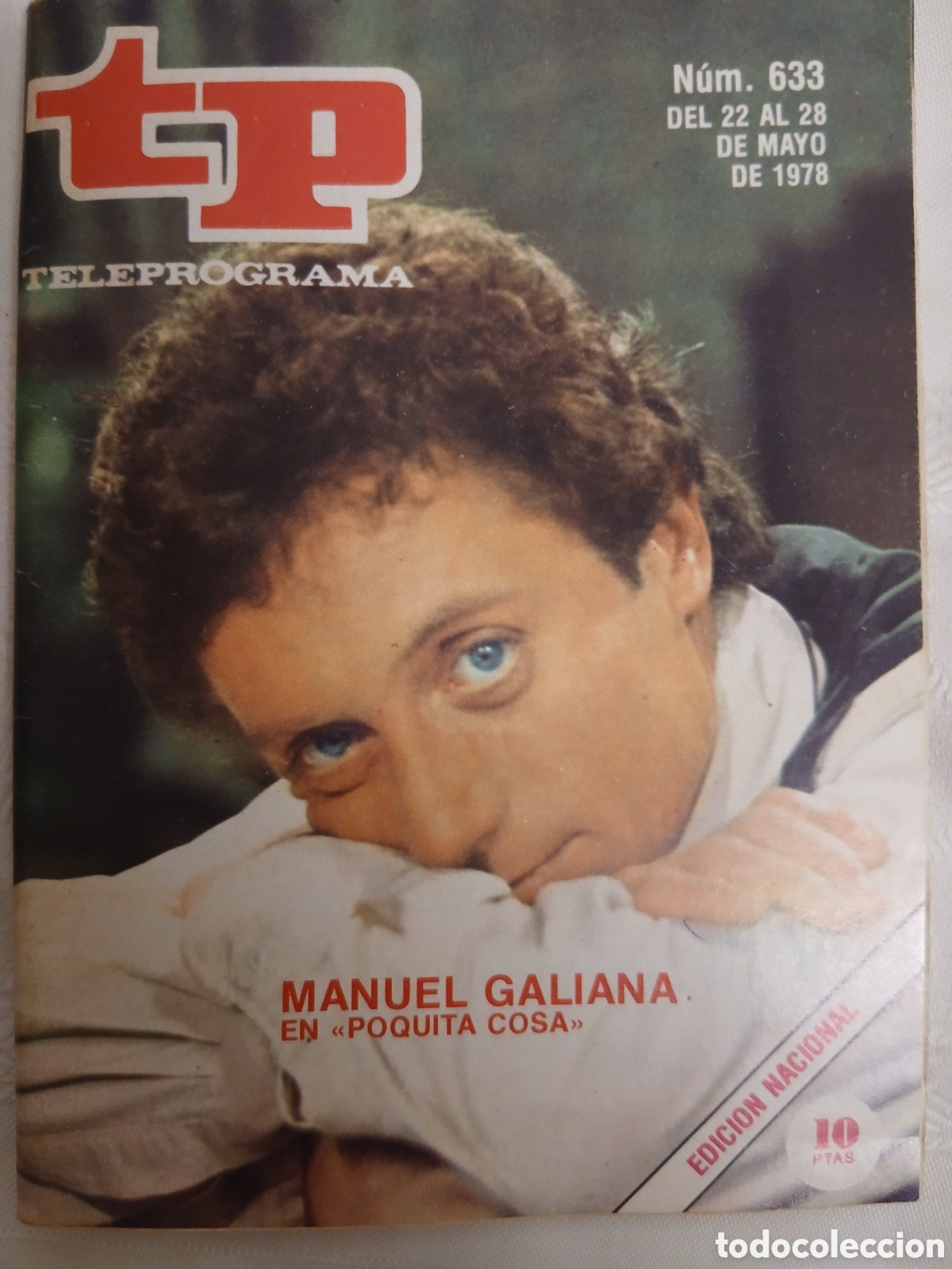 Coleccionismo de revista Teleprograma: TP 633 MANUEL GALIANA. A&Ntilde;O 1978 - Foto 1