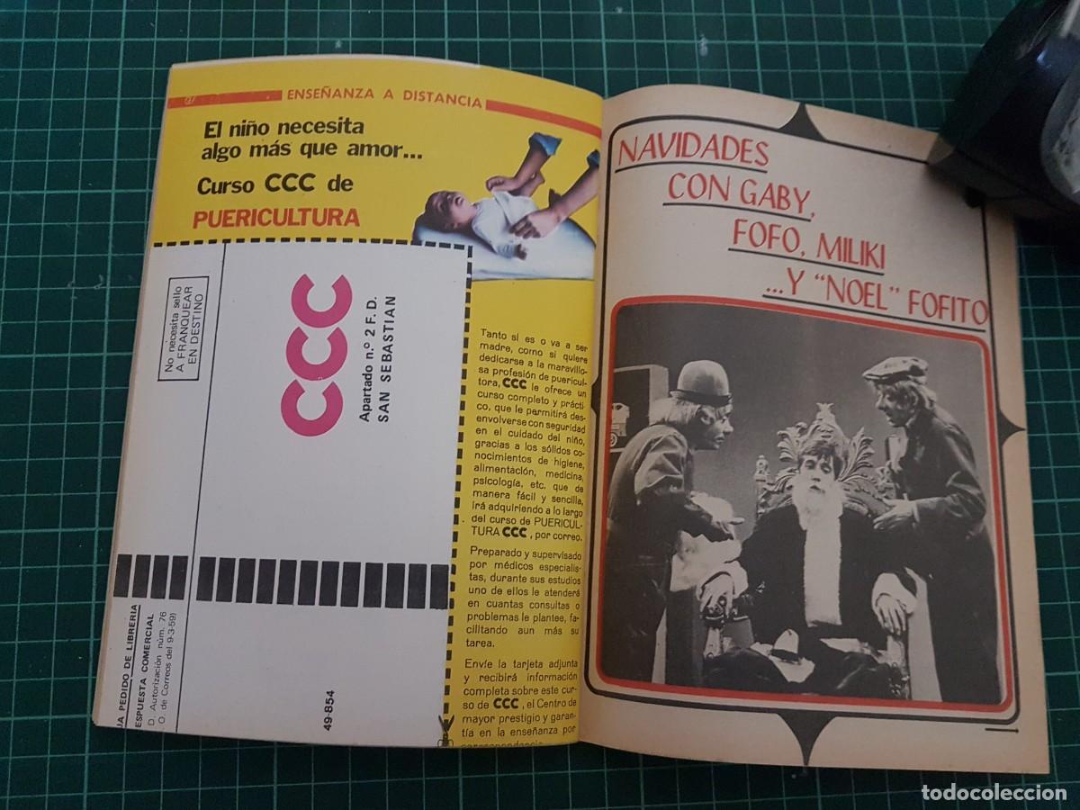 Coleccionismo de revista Teleprograma: TP. Teleprograma, N.&ordm; 455. Del 23 al 29 de Diciembre de 1974. - Foto 3