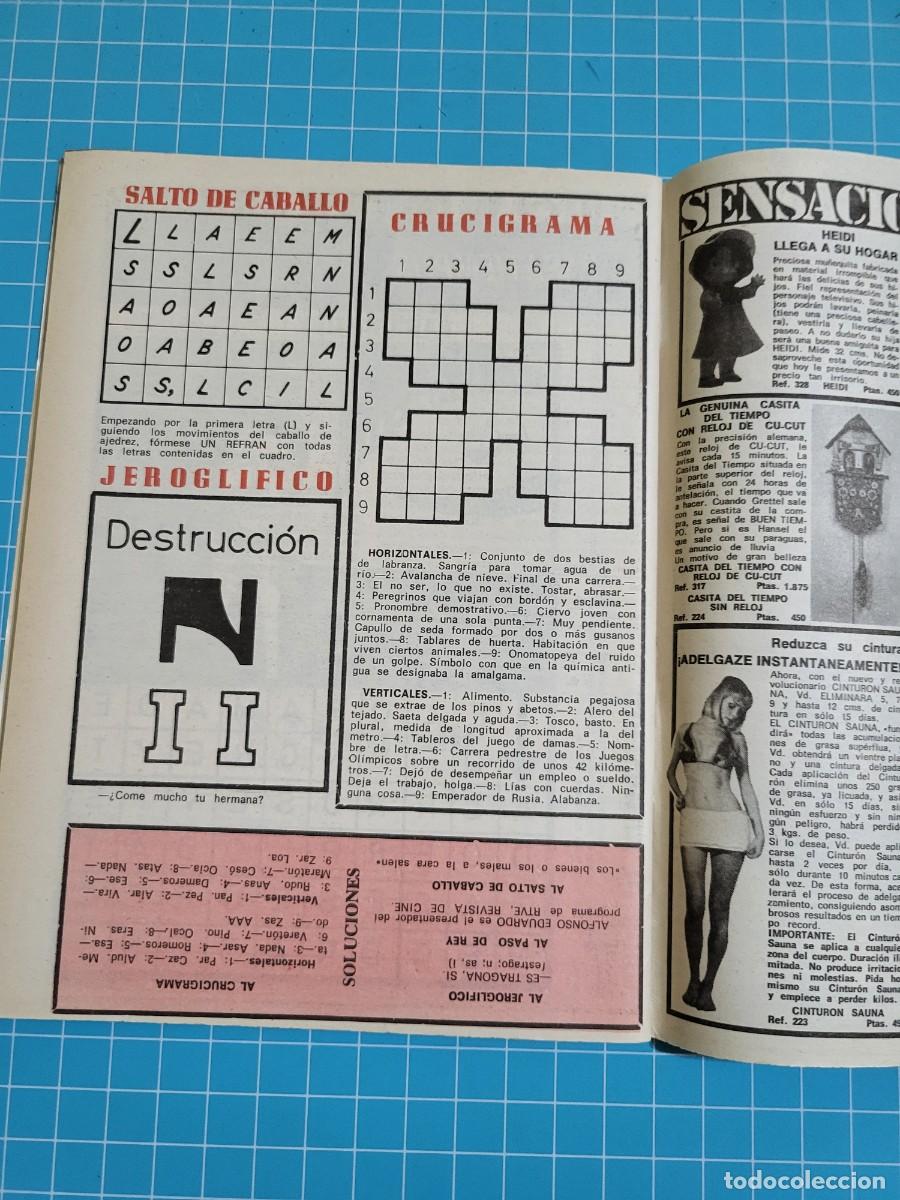 Coleccionismo de revista Teleprograma: Teleprograma. N.&ordm; 539 Barbara Rey, del 2 al 8 de Agosto de 1976. - Foto 3