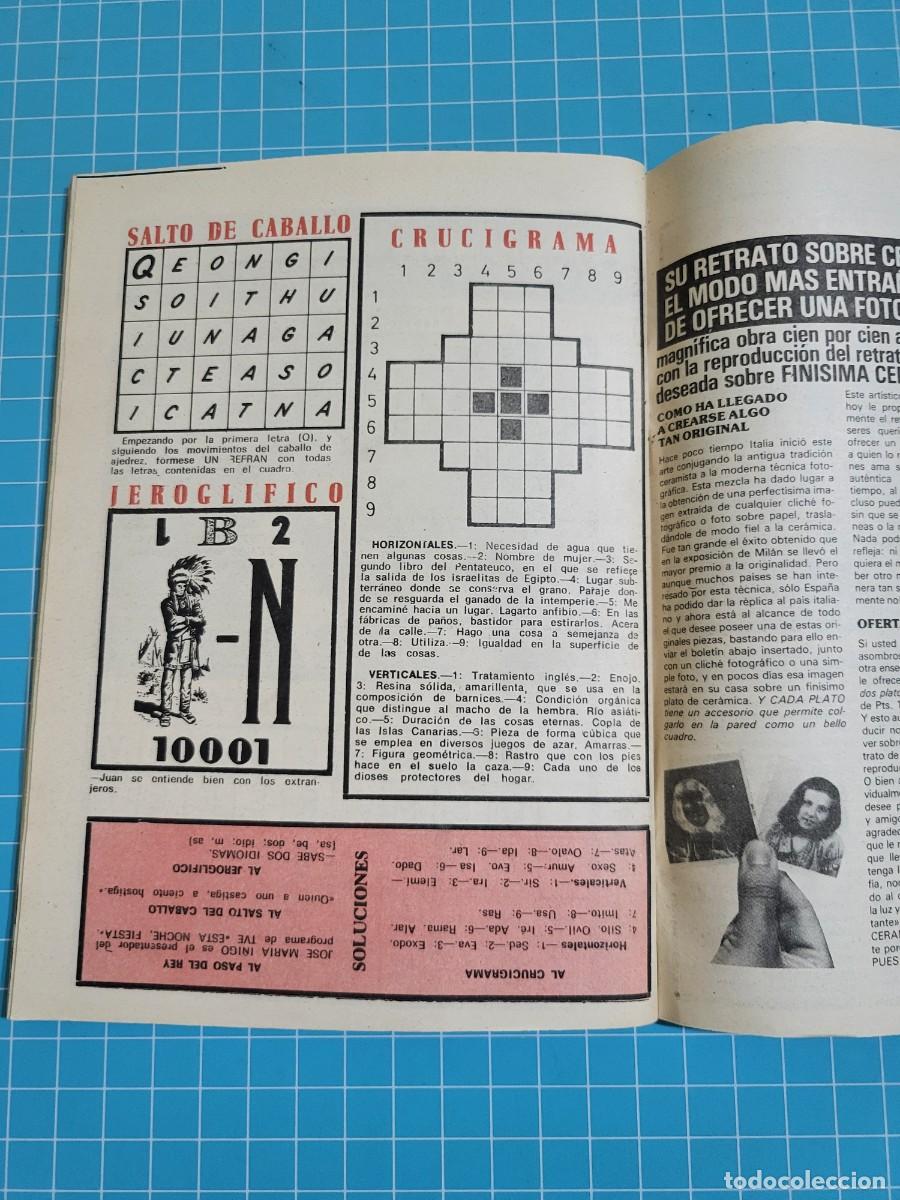 Coleccionismo de revista Teleprograma: Teleprograma. N.&ordm; 600 Ivone Sent&iacute;s, del 3 al 9 de Octubre de 1977. - Foto 4