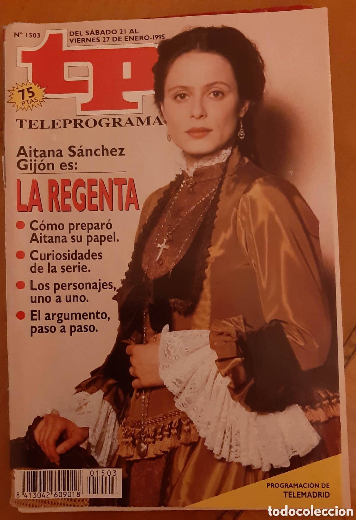 Coleccionismo de revista Teleprograma: Revista Tele Programa. A&ntilde;o 1995. N&uacute;mero 1503 - Foto 1