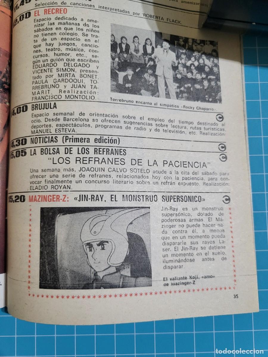 Coleccionismo de revista Teleprograma: Teleprograma. N.&ordm; 627. &rdquo;Simplicius&rdquo;, del 10 al 16 de Abril de 1978. - Foto 4