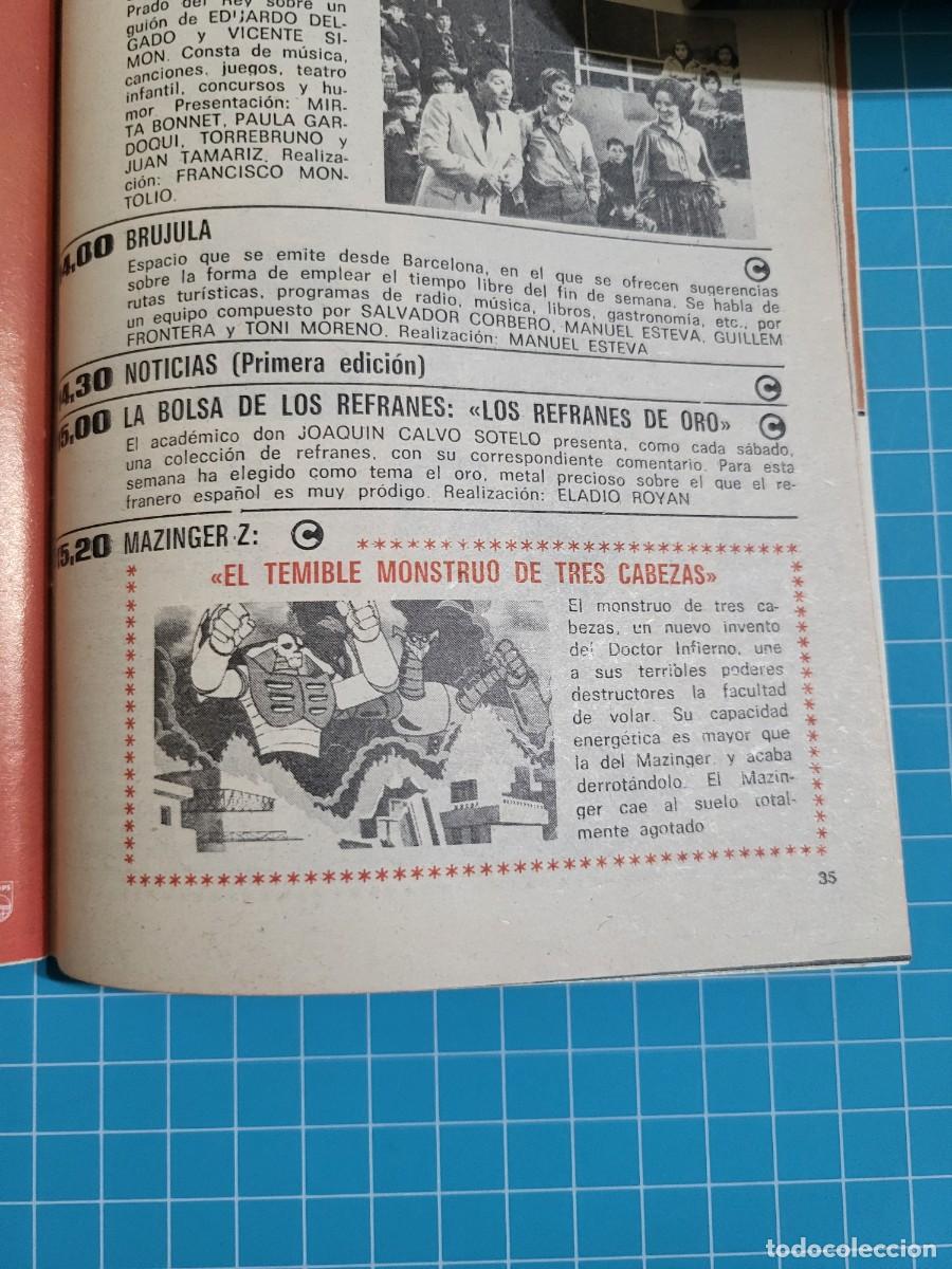Coleccionismo de revista Teleprograma: TP. Teleprograma, N.&ordm; 631. Ramiro oliveros, del 8 al 14 de Mayo de 1978. - Foto 4