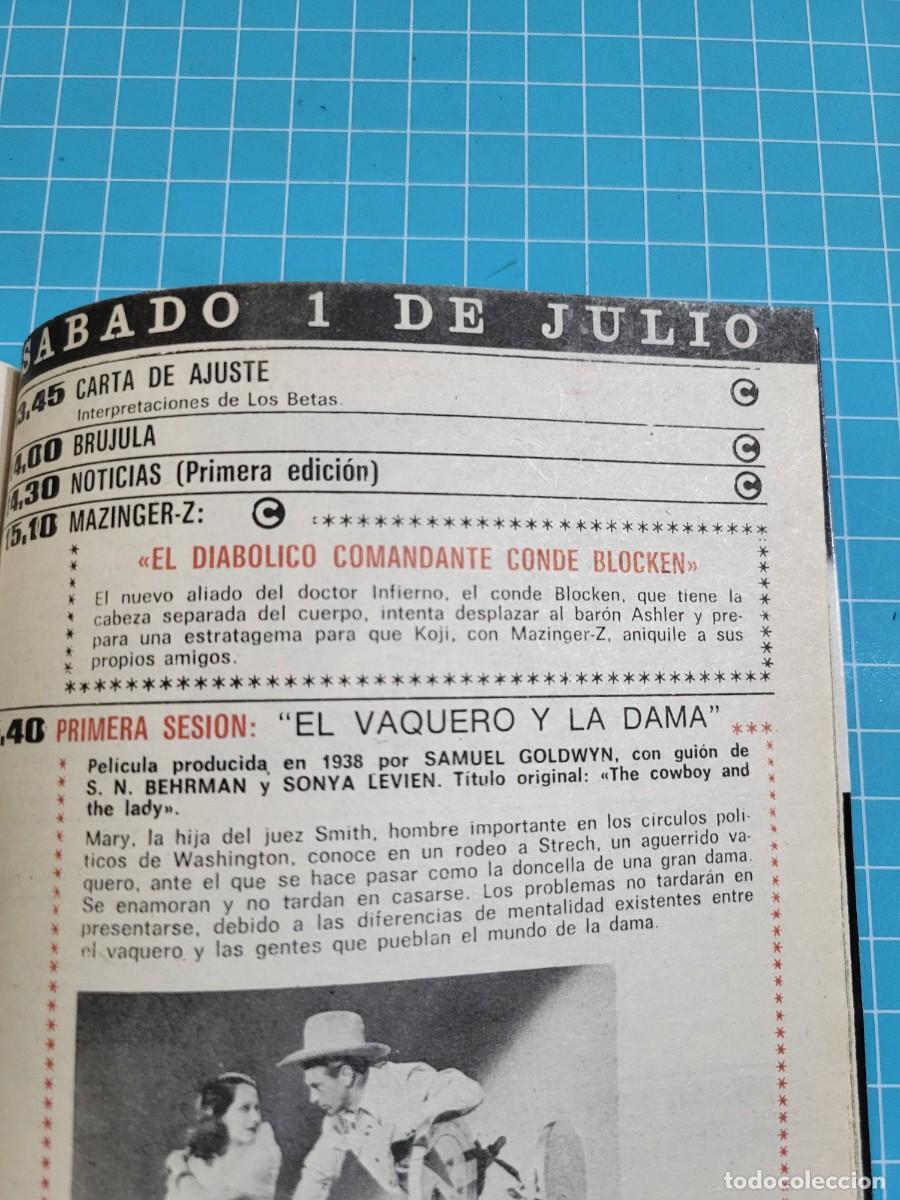 Coleccionismo de revista Teleprograma: TP. Teleprograma, N.&ordm; 638. &rdquo;Cantares&rdquo;, del 26 de Junio al 2 de Julio de 1978. - Foto 4